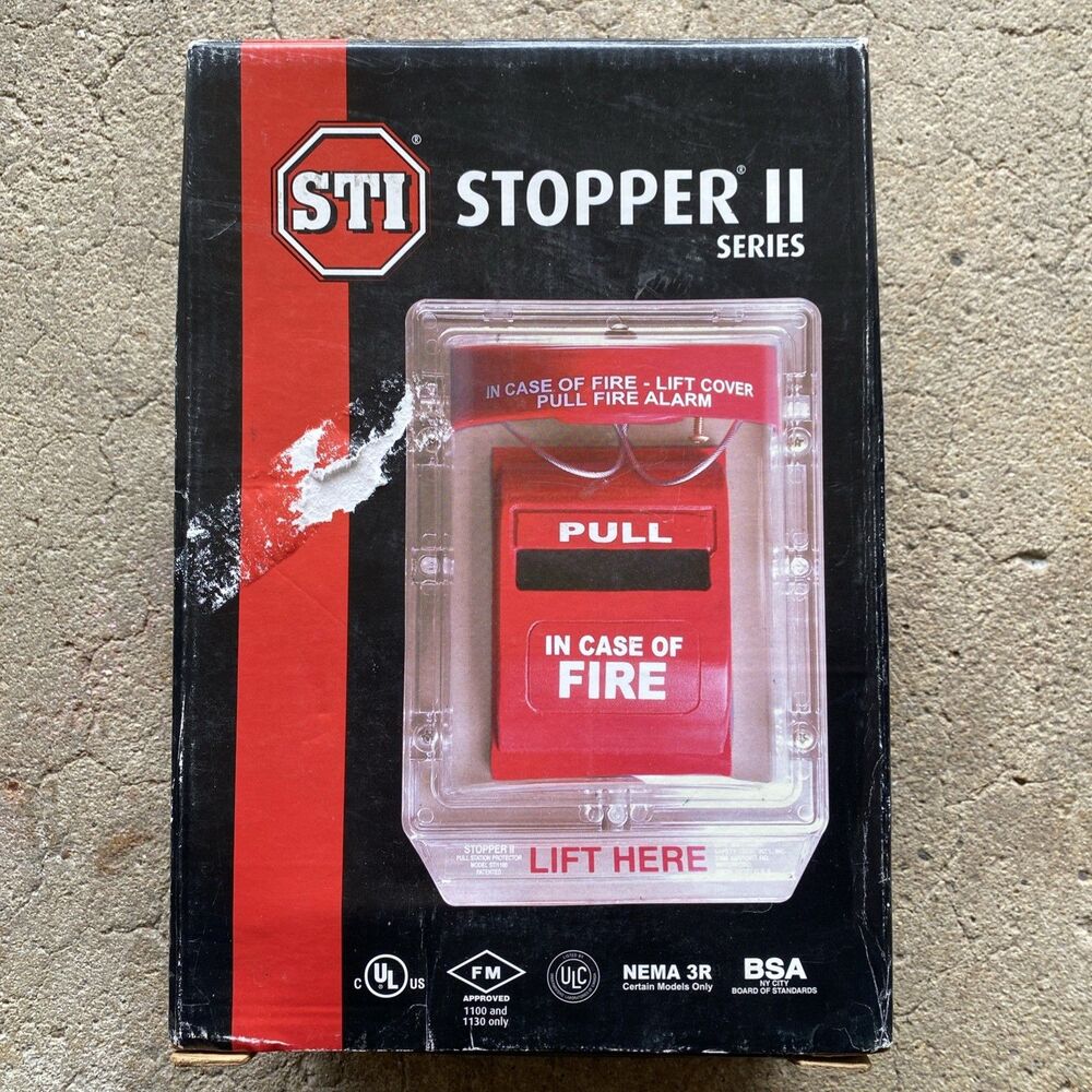Safety Technology International STI-1100 STOPPER II Pull Station Protector